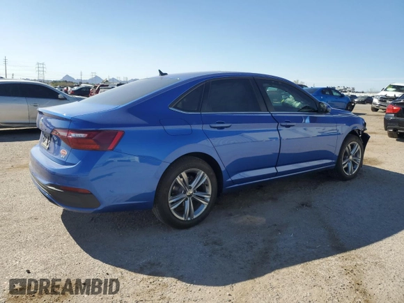 2024 Volkswagen Jetta SE with VIN 3VW7M7BU2RM067475, listed as a Copart auction lot 50451495 with 4,909 mi miles and Salvage title. Bid and sale history available at DreamBid. Image 3.
