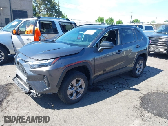 2023 Toyota RAV4 Hybrid LE with VIN 4T3LWRFV8PU096260, listed as a IAAI auction lot 42291243 with 50,380 mi miles and . Bid and sale history available at DreamBid. Image 18.