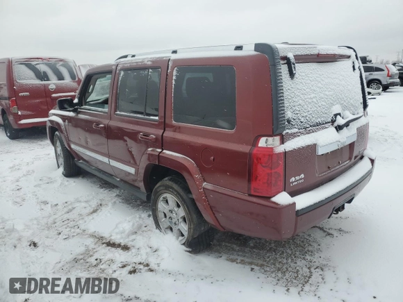2007 Jeep Commander Limited с VIN 1J8HG58P37C563073, выставлен на аукционе Copart как лот 44947195 с пробегом 105 677 миль миль и Списание • Salvage title. История ставок и продаж доступна на DreamBid. Изображение 2.