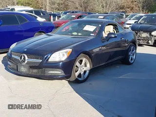 2012 Mercedes-Benz SLK 250 with VIN WDDPK4HAXCF036279, listed as a IAAI auction lot 41851520 with 124,366 mi miles and . Bid and sale history available at DreamBid. Image 17.