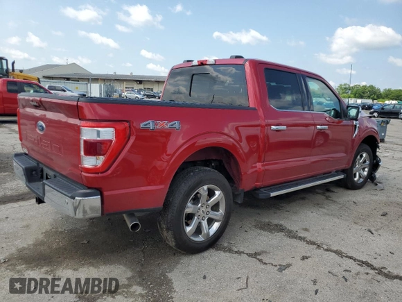 2022 Ford F-150 XL z VIN 1FTFW1E52NKD97029, wystawiony jako Copart lot #60269035 z przebiegiem 39 743 mil mil oraz Szkoda całkowita • Salvage title. Historia ofert i sprzedaży dostępna na DreamBid. Obrazek 3.
