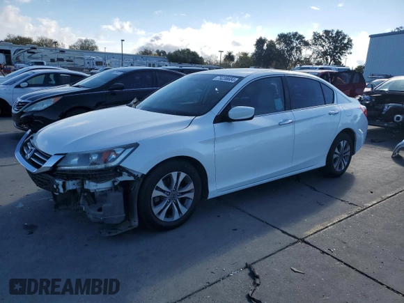 2015 Honda Accord LX with VIN 1HGCR2F34FA142310, listed as a Copart auction lot 79238684 with 198,416 mi miles and Salvage Title. Bid and sale history available at DreamBid. Image 1.