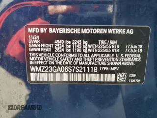 2025 MINI Countryman S with VIN WMZ23GA06S7S21118, listed as a Copart auction lot 62491425 with 11,851 mi miles and Clean title. Bid and sale history available at DreamBid. Image 12.