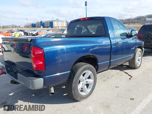 2008 Dodge 1500 ST with VIN 1D7HA16K98J108949, listed as a IAAI auction lot 41436719 with Not Provided miles and . Bid and sale history available at DreamBid. Image 4.