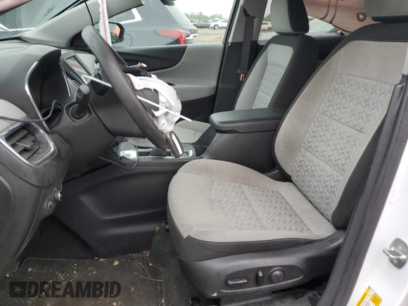 2023 Chevrolet Equinox LS with VIN 3GNAXHEGXPL244473, listed as a Copart auction lot 57528505 with 18,244 mi miles and Non repairable. Bid and sale history available at DreamBid. Image 7.