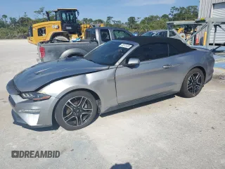 2021 Ford Mustang EcoBoost with VIN 1FATP8UH8M5105889, listed as a Copart auction lot 48812025 with 0 mi miles and Non Repairable. Bid and sale history available at carsss.com. Image 1.