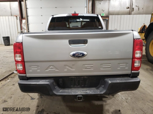2023 Ford Ranger XL with VIN 1FTER4FH3PLE13247, listed as a Copart auction lot 44058445 with 13,619 mi miles and Salvage Title. Bid and sale history available at carsss.com. Image 6.