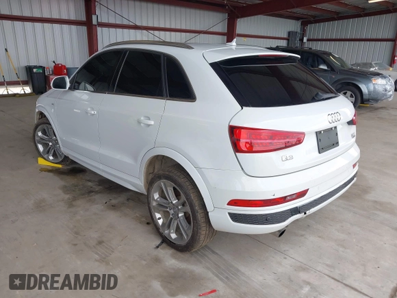 2016 Audi Q3 Prestige with VIN WA1GFCFSXGR004015, listed as a IAAI auction lot 41916679 with 90,926 mi miles and . Bid and sale history available at DreamBid. Image 3.