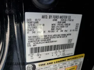 2017 Ford Expedition Max Limited with VIN 1FMJK2AT4HEA55161, listed as a Copart auction lot 62982615 with 153,249 mi miles and Salvage title. Bid and sale history available at DreamBid. Image 14.