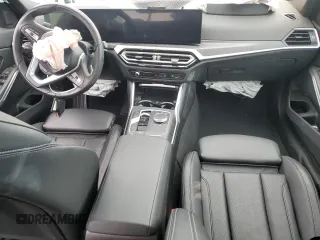 2024 BMW 3 Series 330i xDrive with VIN 3MW89FF07R8E09258, listed as a Copart auction lot 49174225 with 34,432 mi miles and Salvage Title. Bid and sale history available at carsss.com. Image 8.