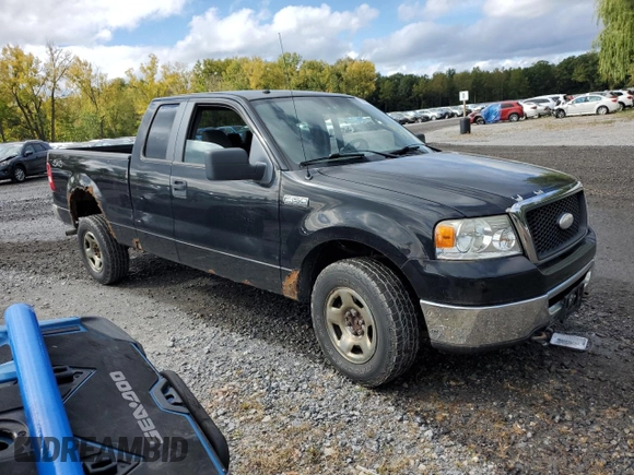 2007 Ford F-150 XLT with VIN 1FTPX14517NA72151, listed as a Copart auction lot 73058554 with 112,588 mi miles and Clean title. Bid and sale history available at DreamBid. Image 4.