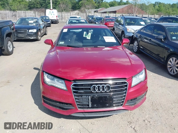 2013 Audi A7 Prestige with VIN WAU2GAFC0DN023439, listed as a IAAI auction lot 42605597 with 173,364 mi miles and . Bid and sale history available at DreamBid. Image 12.
