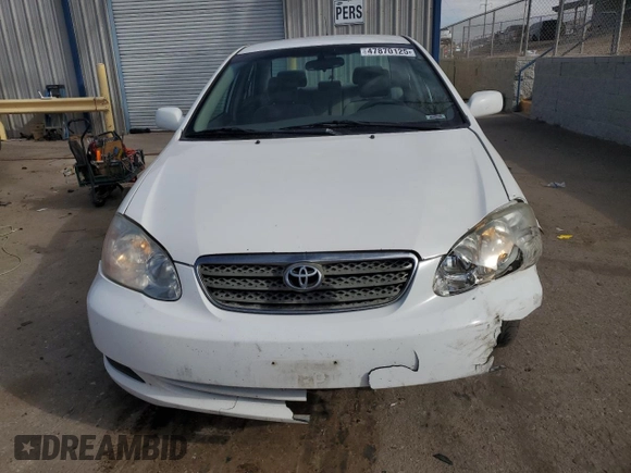 2007 Toyota Corolla CE with VIN 1NXBR32E97Z882194, listed as a Copart auction lot 47870125 with 223,971 mi miles and Salvage Title. Bid and sale history available at DreamBid. Image 5.