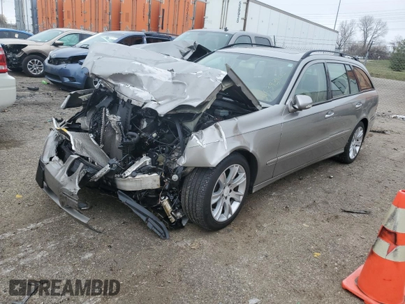 2009 Mercedes-Benz E 350 with VIN WDBUH87XX9B438035, listed as a Copart auction lot 81845833 with Not Provided miles and Non Repairable. Bid and sale history available at DreamBid. Image 1.
