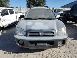 2005 Hyundai Santa Fe GLS with VIN KM8SC13D35U999519, listed as a Copart auction lot 81822914 with 211,766 mi miles and Salvage Title. Bid and sale history available at carsss.com. Image 5.