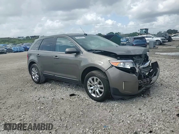 2013 Ford Edge Limited with VIN 2FMDK3KC2DBB57503, listed as a Copart auction lot 52300065 with 109,910 mi miles and Salvage Title. Bid and sale history available at carsss.com. Image 12.