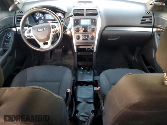 2015 Ford Utility Police Interceptor with VIN 1FM5K8AR5FGC08706, listed as a Copart auction lot 81642424 with 78,111 mi miles and Salvage Title. Bid and sale history available at carsss.com. Image 8.