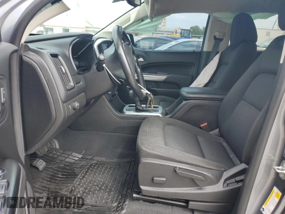 2021 Chevrolet Colorado 2WD LT with VIN 1GCGSCEN4M1138140, listed as a Copart auction lot 60117005 with 61,698 mi miles and Salvage title. Bid and sale history available at DreamBid. Image 7.