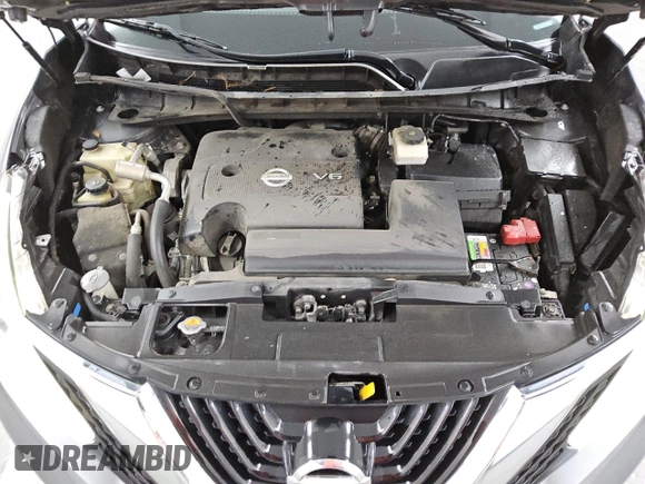 2018 Nissan Murano SV z VIN 5N1AZ2MG7JN159725, wystawiony jako Copart lot #54891085 z przebiegiem 115 680 mil mil oraz Czysty tytuł • Clean title. Historia ofert i sprzedaży dostępna na DreamBid. Obrazek 12.