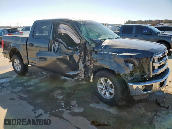 2015 Ford F-150 XLT with VIN 1FTEW1C82FFA58841, listed as a Copart auction lot 44627955 with 198,202 mi miles and Salvage Title. Bid and sale history available at carsss.com. Image 4.