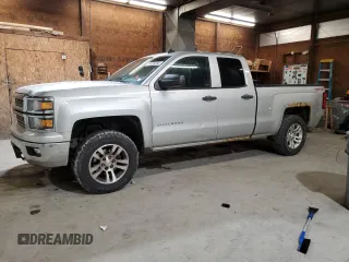 2014 Chevrolet Silverado 1500 LT with VIN 1GCVKREC7EZ383736, listed as a Copart auction lot 49886065 with 0 mi miles and Salvage Title. Bid and sale history available at carsss.com. Image 1.