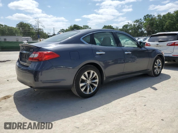 2011 Infiniti M37 with VIN JN1BY1AP8BM326422, listed as a Copart auction lot 54118515 with 111,592 mi miles and Salvage Title. Bid and sale history available at carsss.com. Image 3.