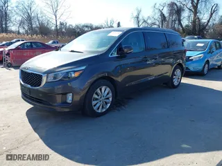 2016 Kia Sedona EX with VIN KNDMC5C12G6137510, listed as a IAAI auction lot 41707748 with 244,006 mi miles. Bid and sale history available at carsss.com. Image 19.