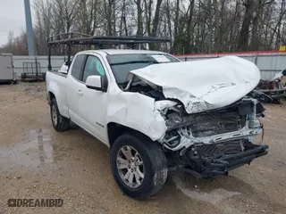 2018 Chevrolet Colorado 2WD LT with VIN 1GCHSCEN7J1277906, listed as a IAAI auction lot 41489549 with 1 mi miles. Bid and sale history available at carsss.com. Image 1.