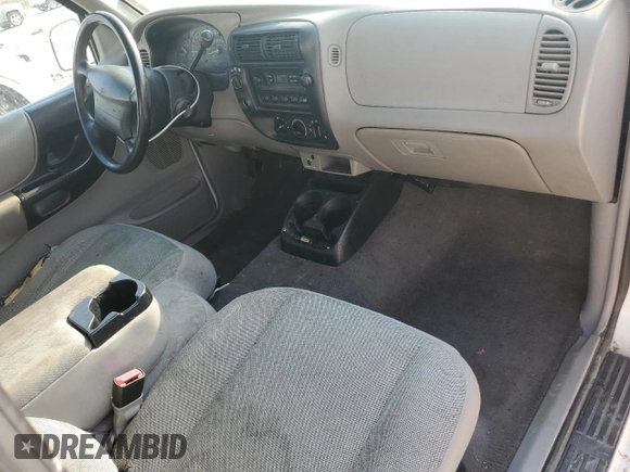 2000 Ford Ranger XL with VIN 1FTZR15VXYPB20317, listed as a Copart auction lot 48925385 with 150,498 mi miles and Salvage Title. Bid and sale history available at carsss.com. Image 8.