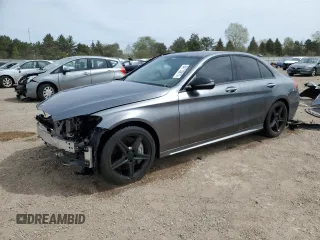 2018 Mercedes-Benz C 43 AMG z VIN 55SWF6EB6JU278330, wystawiony jako Copart lot #54713915 z przebiegiem 62 836 mil mil oraz Szkoda całkowita • Salvage title. Historia ofert i sprzedaży dostępna na DreamBid. Obrazek 1.