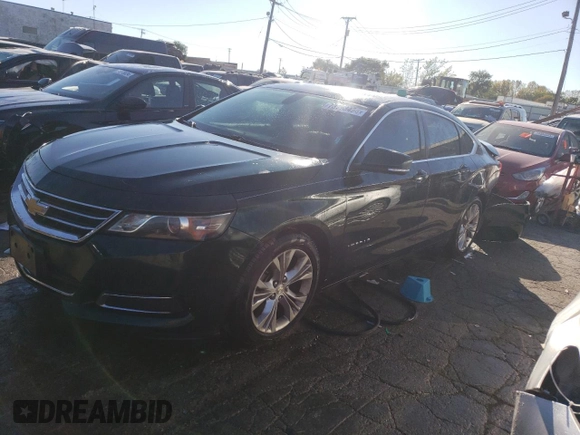 2015 Chevrolet Impala LT with VIN 2G1115SL7F9288421, listed as a Copart auction lot 73748494 with 265,287 mi miles and Salvage Title. Bid and sale history available at DreamBid. Image 1.