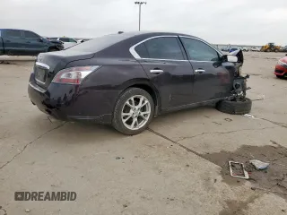 2014 Nissan Maxima SV with VIN 1N4AA5AP2EC913977, listed as a Copart auction lot 56556775 with Not provided miles and Salvage title. Bid and sale history available at DreamBid. Image 3.