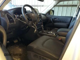 2023 Nissan Armada SV with VIN JN8AY2AC3P9180098, listed as a Copart auction lot 71536714 with 14,230 mi miles and Salvage Title. Bid and sale history available at carsss.com. Image 7.