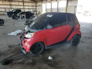 2013 Smart fortwo Pure with VIN WMEEJ3BA2DK663995, listed as a Copart auction lot 54629895 with Not Provided miles and Salvage Title. Bid and sale history available at DreamBid. Image 1.