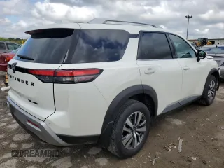 2024 Nissan Pathfinder SL with VIN 5N1DR3CC1RC313807, listed as a Copart auction lot 55822515 with 7,625 mi miles and Salvage title. Bid and sale history available at DreamBid. Image 3.