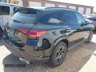 2023 Mercedes-Benz GLC with VIN W1NKM4GB9PU021131, listed as a IAAI auction lot 41923553 with 1 mi miles. Bid and sale history available at carsss.com. Image 4.