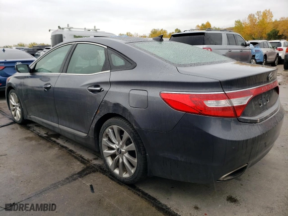 2013 Hyundai Azera with VIN KMHFH4JG8DA324072, listed as a Copart auction lot 75138294 with 120,232 mi miles and Clean Title. Bid and sale history available at carsss.com. Image 2.