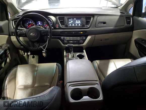 2019 Kia Sedona EX with VIN KNDMB5C17K6494340, listed as a Copart auction lot 51271865 with 135,684 mi miles and Clean Title. Bid and sale history available at carsss.com. Image 8.