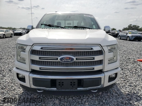 2015 Ford F-150 XLT with VIN 1FTEW1EG4FFD03370, listed as a Copart auction lot 53437105 with 83,138 mi miles and Salvage Title. Bid and sale history available at carsss.com. Image 5.