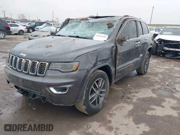 2017 Jeep Grand Cherokee Limited with VIN 1C4RJEBG0HC915453, listed as a IAAI auction lot 41461184 with 194,506 mi miles. Bid and sale history available at carsss.com. Image 18.