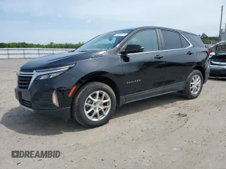 2022 Chevrolet Equinox LT z VIN 3GNAXUEV6NL113481, wystawiony jako Copart lot #57207375 z przebiegiem 55 817 mil mil oraz Szkoda całkowita • Salvage title. Historia ofert i sprzedaży dostępna na DreamBid. Obrazek 1.