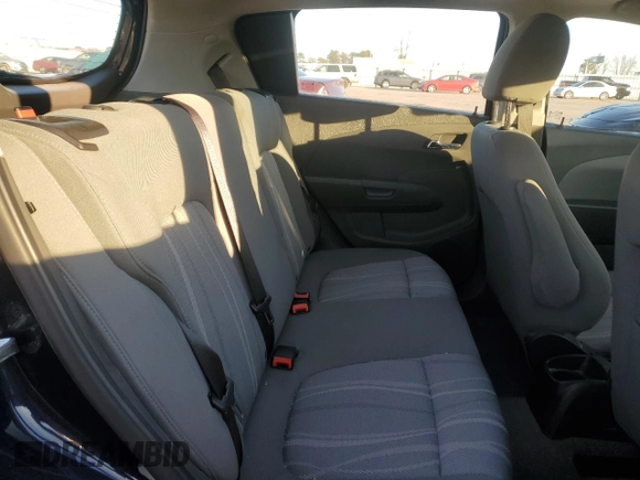 2016 Chevrolet Sonic LT with VIN 1G1JC6SB2G4167064, listed as a Copart auction lot 86861484 with 71,194 mi miles and Salvage Title. Bid and sale history available at carsss.com. Image 10.
