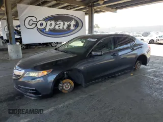 2016 Acura TLX V6 with VIN 19UUB2F32GA009524, listed as a Copart auction lot 58273435 with 92,664 mi miles and Salvage title. Bid and sale history available at DreamBid. Image 1.