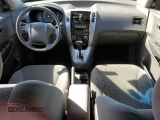 2007 Hyundai Tucson SE with VIN KM8JN12D37U671575, listed as a Copart auction lot 75010934 with 160,661 mi miles and Salvage Title. Bid and sale history available at carsss.com. Image 8.
