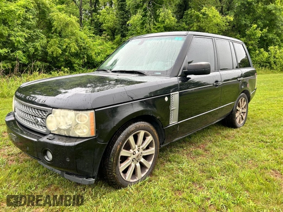 2007 Land Rover Range Rover SC z VIN SALMF13407A253823, wystawiony jako Copart lot #57240195 z przebiegiem 235 385 mil mil oraz Czysty tytuł • Clean title. Historia ofert i sprzedaży dostępna na DreamBid. Obrazek 2.