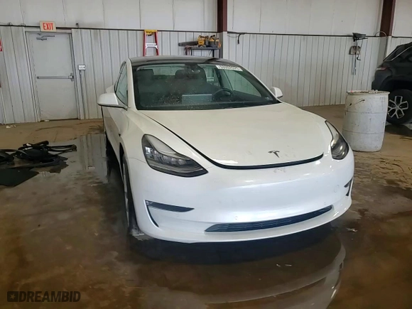 2019 Tesla Model 3 Long Range with VIN 5YJ3E1EB5KF454117, listed as a Copart auction lot 53352525 with 42,483 mi miles and Salvage Title. Bid and sale history available at carsss.com. Image 14.