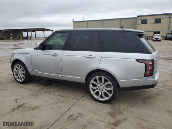 2015 Land Rover Range Rover HSE with VIN SALGS2VF6FA239727, listed as a Copart auction lot 51810815 with 58,551 mi miles and Clean Title. Bid and sale history available at carsss.com. Image 2.