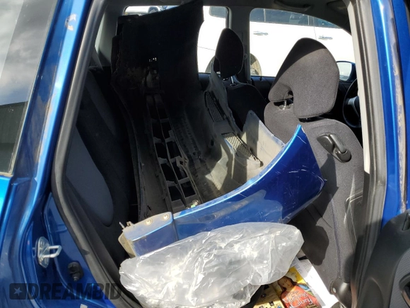 2007 Honda Fit Sport with VIN JHMGD38657S039872, listed as a Copart auction lot 44629865 with 163,196 mi miles and Salvage Title. Bid and sale history available at carsss.com. Image 10.