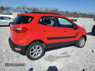 2021 Ford EcoSport SE with VIN MAJ3S2GE8MC408423, listed as a Copart auction lot 49664365 with 28,606 mi miles and Salvage Title. Bid and sale history available at carsss.com. Image 3.