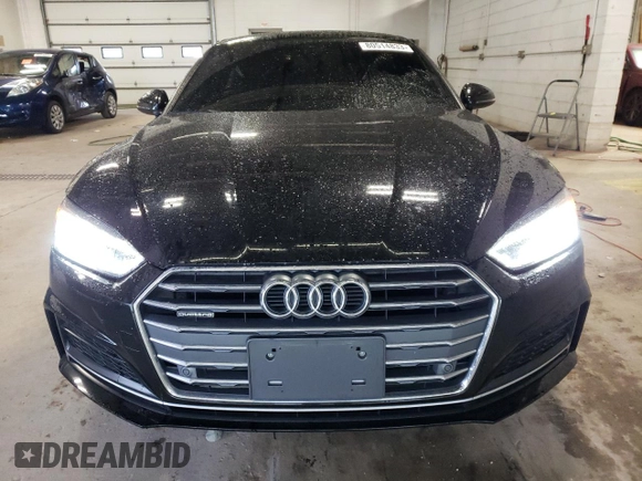 2018 Audi A5 Sportback Premium Plus with VIN WAUENCF55JA048470, listed as a Copart auction lot 80514833 with 53,246 mi miles. Bid and sale history available at carsss.com. Image 5.